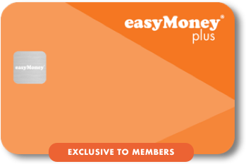 easyMoney plus card
